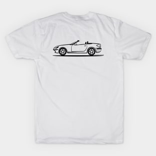 Mercedes Benz SLK R171 BLK T-Shirt